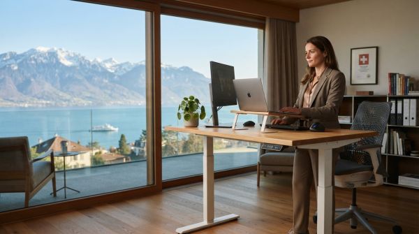 Top 5 bureaux assis debout pour un confort optimal au travail en Suisse